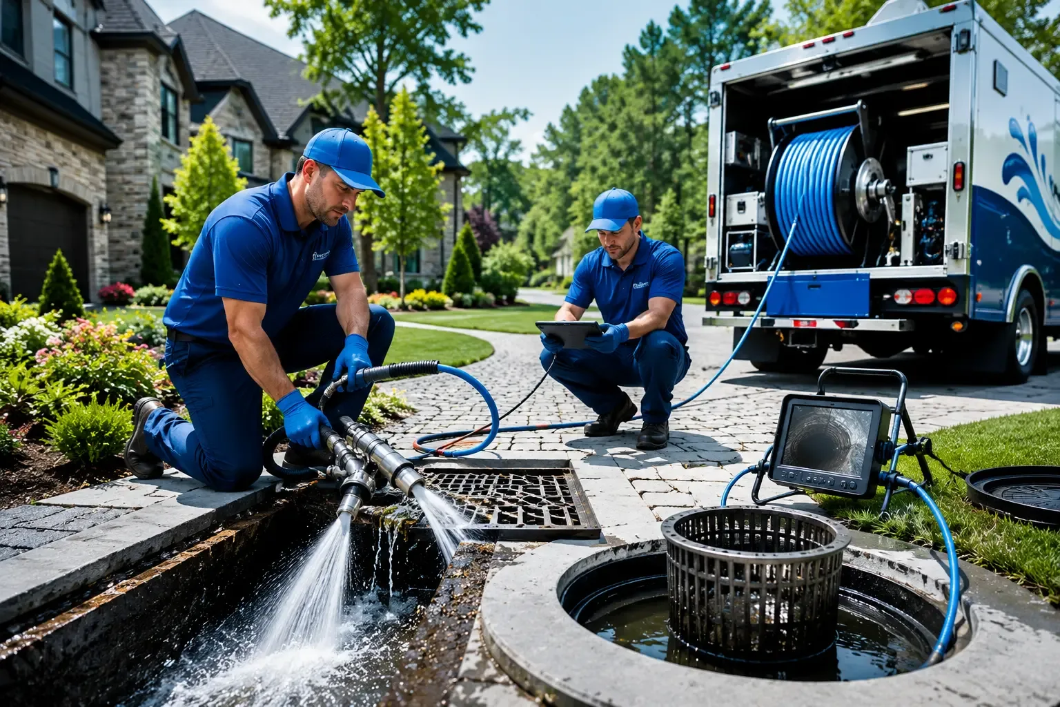 Local outdoor drain cleaning professionals in Plainfield, PA