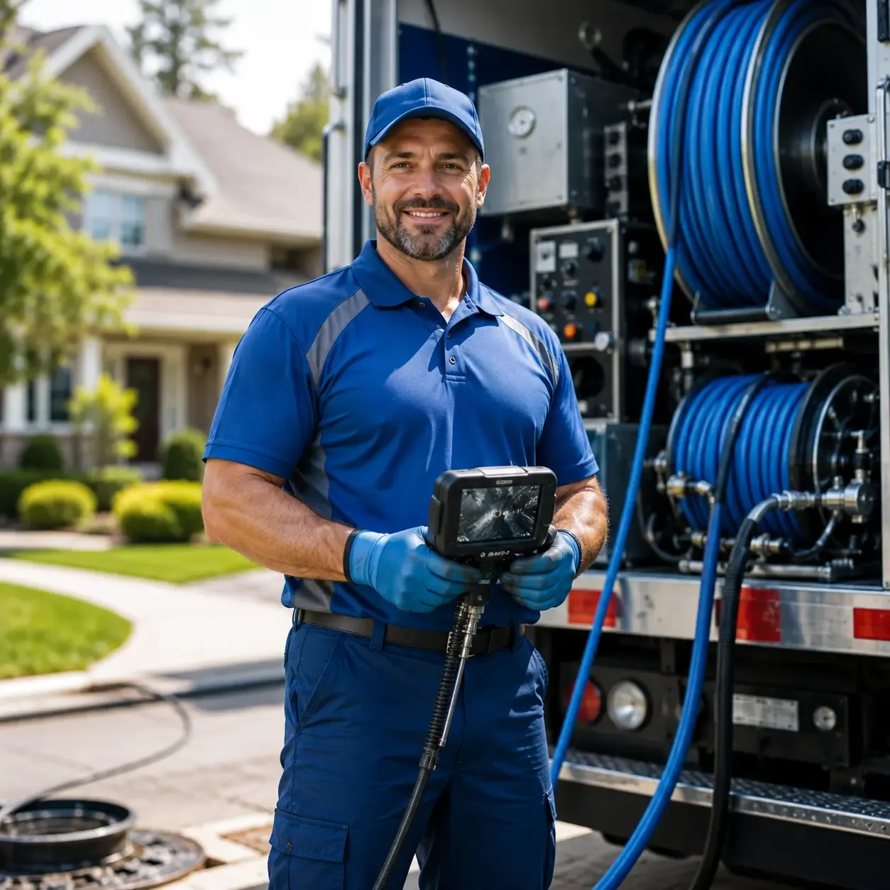 Local outdoor drain cleaning specialists in Plainfield, PA